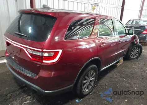 2018 Dodge Durango Sxt Awd из США, поврежденный, VIN 1C4RDJAG0JC463012